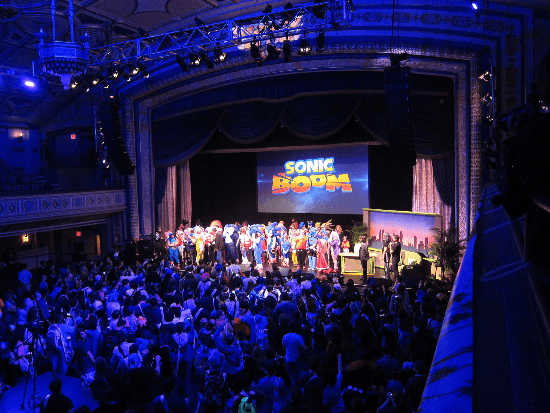 Sega Sonic Boom ComiCon